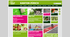 Desktop Screenshot of gruene-zh.ch